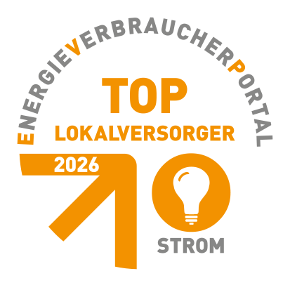 Plakette Strom 2025